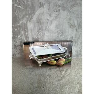 International Silver Company Silver plated Two Quart Server Liner And Cover